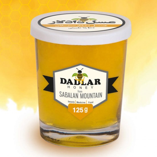 عسل کوهی سبلان ۱۲۵ گرم لیوانی برند دادلار
