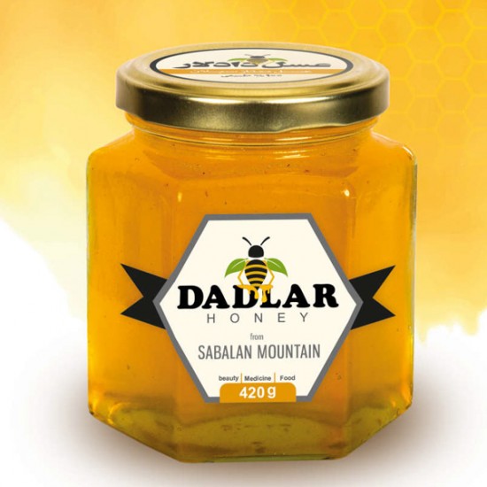 عسل کوهی سبلان ۴۲۰ گرم برند دادلار